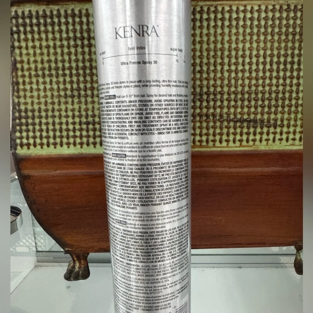 Kenra Ultra Freeze Hair Spray #30 10 oz
